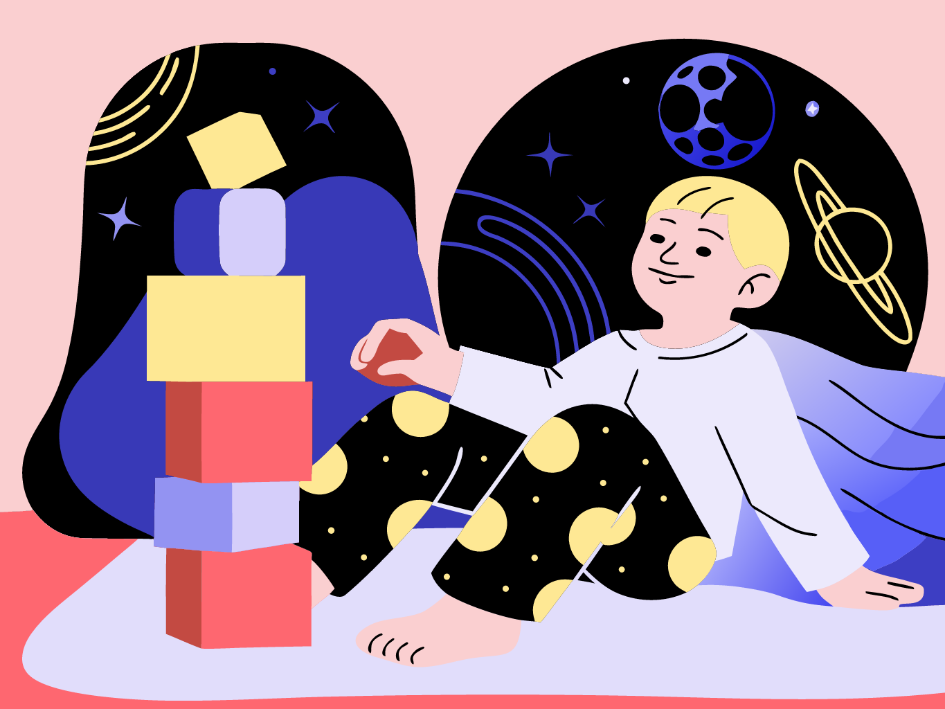 Важность неструктурированной игры: почему ребенку с СДВГ нужно время на «ничегонеделание»